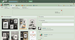 Desktop Screenshot of antyalias.deviantart.com