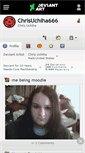 Mobile Screenshot of chrisuchiha666.deviantart.com