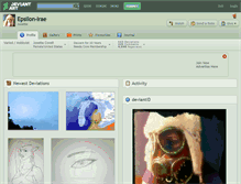 Tablet Screenshot of epsilon-irae.deviantart.com