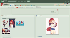 Desktop Screenshot of cuteliest.deviantart.com