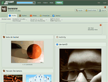 Tablet Screenshot of baneone.deviantart.com