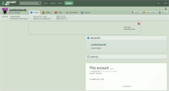 Desktop Screenshot of cooliechan46.deviantart.com