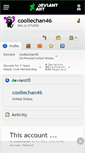 Mobile Screenshot of cooliechan46.deviantart.com