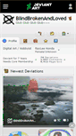Mobile Screenshot of blindbrokenandloved.deviantart.com