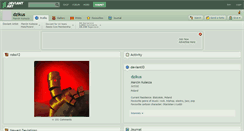 Desktop Screenshot of dzikus.deviantart.com