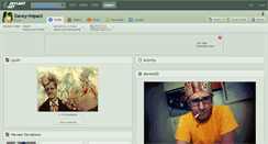Desktop Screenshot of davey-impact.deviantart.com