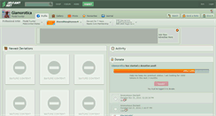 Desktop Screenshot of glamorotica.deviantart.com