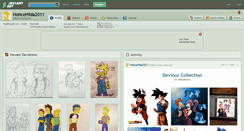 Desktop Screenshot of hoticehilda2011.deviantart.com