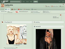 Tablet Screenshot of lisahawkins.deviantart.com