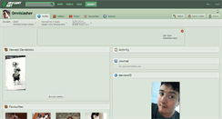 Desktop Screenshot of 0mnislasher.deviantart.com