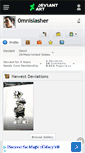 Mobile Screenshot of 0mnislasher.deviantart.com