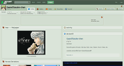 Desktop Screenshot of gaara5sasuke-chan.deviantart.com