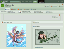 Tablet Screenshot of edhelwen-dm.deviantart.com