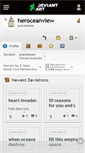 Mobile Screenshot of heroceanview.deviantart.com