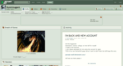 Desktop Screenshot of kuroi-inugami.deviantart.com