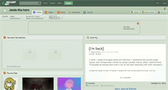 Desktop Screenshot of jessie-the-hero.deviantart.com