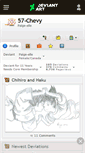 Mobile Screenshot of 57-chevy.deviantart.com