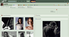 Desktop Screenshot of loufcd.deviantart.com