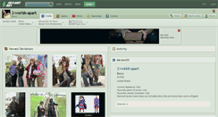 Desktop Screenshot of 2-worlds-apart.deviantart.com
