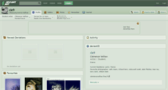 Desktop Screenshot of cle9.deviantart.com