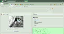 Desktop Screenshot of juliaxmeow.deviantart.com