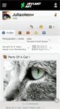 Mobile Screenshot of juliaxmeow.deviantart.com