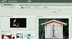 Desktop Screenshot of dextrodrawer.deviantart.com