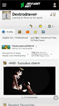Mobile Screenshot of dextrodrawer.deviantart.com