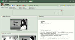Desktop Screenshot of gothyra.deviantart.com