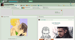 Desktop Screenshot of chocobogoddess.deviantart.com