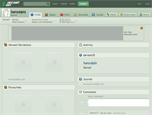 Tablet Screenshot of banzaiplz.deviantart.com