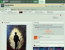 Tablet Screenshot of moonrushers.deviantart.com