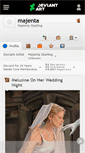 Mobile Screenshot of majenta.deviantart.com