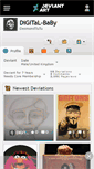 Mobile Screenshot of digital-baby.deviantart.com