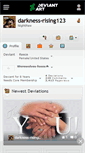 Mobile Screenshot of darkness-rising123.deviantart.com
