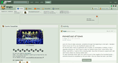 Desktop Screenshot of bingles.deviantart.com