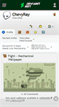 Mobile Screenshot of chevyray.deviantart.com
