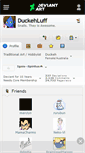 Mobile Screenshot of duckehluff.deviantart.com