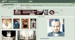 Desktop Screenshot of kaes-hohenheim.deviantart.com