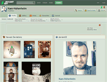 Tablet Screenshot of kaes-hohenheim.deviantart.com