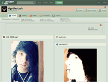 Tablet Screenshot of kiga-the-dark.deviantart.com