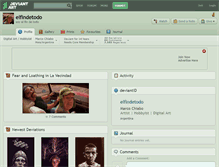 Tablet Screenshot of elfindetodo.deviantart.com