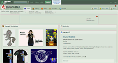 Desktop Screenshot of doctorredbird.deviantart.com