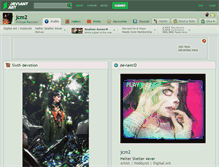 Tablet Screenshot of jcm2.deviantart.com