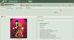 Desktop Screenshot of dragongoddess14.deviantart.com