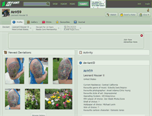 Tablet Screenshot of mrh59.deviantart.com