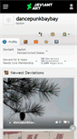 Mobile Screenshot of dancepunkbaybay.deviantart.com