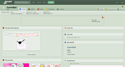 Desktop Screenshot of gummball.deviantart.com