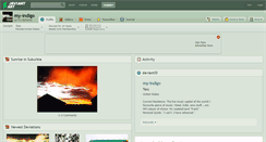 Desktop Screenshot of my-indigo.deviantart.com