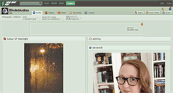 Desktop Screenshot of blindedaudrey.deviantart.com